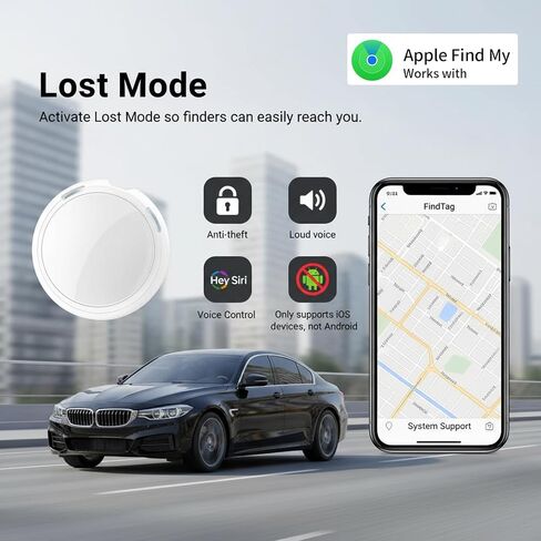 GPS Tracking Devices for Cars Hidden for Apple Find My iOS Only Waterproof in Kuwait