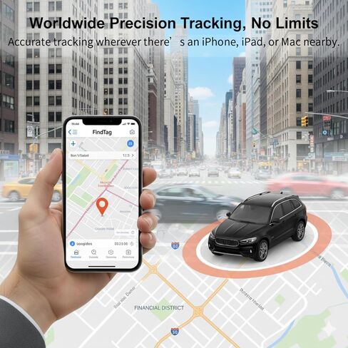 GPS Tracking Devices for Cars Hidden for Apple Find My iOS Only Waterproof in Kuwait
