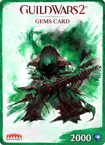 Guild Wars 2, Gems - 2000 - [Online Game Code] in Kuwait