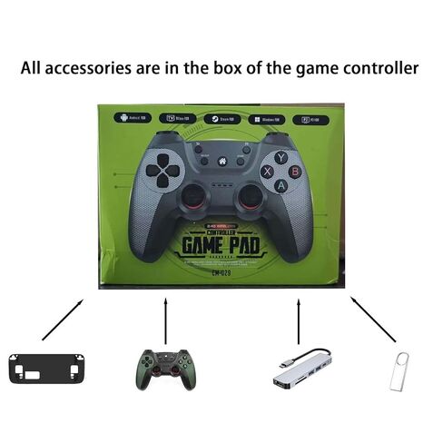 Valve Steam Deck OLED 2TB Handheld Gaming Console, 7.4" HDR 90Hz Display, Wi-Fi 6E, PC Gaming, with 7-in-1 Kit: Carrying Case, Hub, Controller, 2*Protective Cases, Screen Protector, 32GB USB in Kuwait