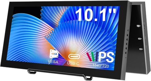 10.1 Inch Secondary Mini Monitor,IPS Stretched Bar LCD Travel Display in Kuwait