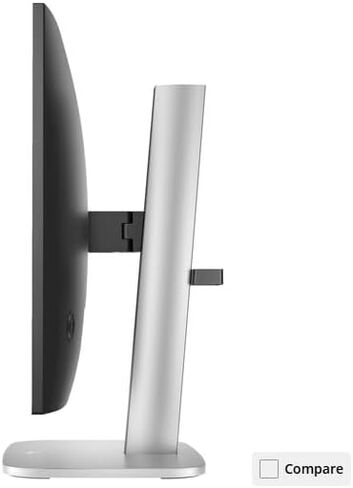 HP Series 5 Pro 524pf 24" Class FHD IPS Business Monitor, 100Hz, 100% sRGB, Low Blue Light, 4-Way Height Adjustable Ergonomic Stand with Tilt, Swivel & Pivot, USB Hub, DisplayPort, Headset, Jet Black in Kuwait
