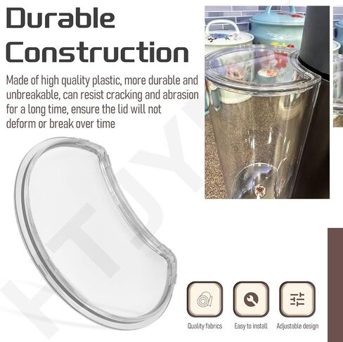 Water Tank Lid Cover Replacement for Nespresso Vertuo Next, for Krups XN910B XN9105 XN910C Coffee Machine, Coffee Machine Replacement Parts, Clear in Kuwait