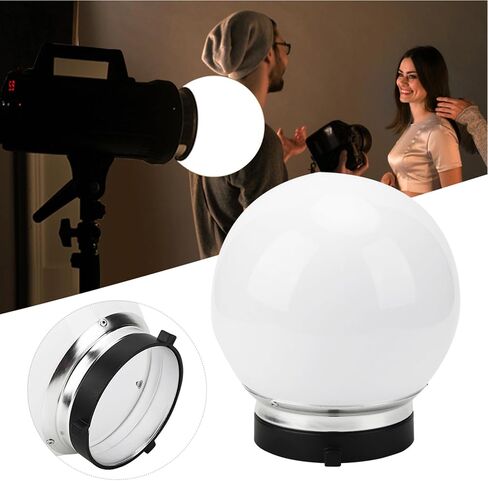 Soft Light Ball Diffuser, 15cm Mount Globe Lampshade, 360 in Kuwait