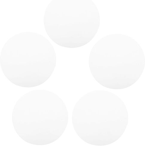 5pcs Lampshade Diffuser Frosted White Acrylic 3.7 Inch 1mm in Kuwait