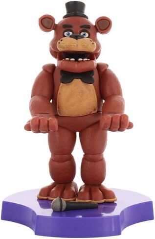 Cableguys Minis Five Nights at Freddy's Freddy Phone Stand & Earbuds Holder - Phone Holder for Desk and Bedside, Earbud Holders for Cell Phones, Earphone & Small Devices, Fun Desk Accessories in Kuwait