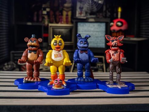 Cableguys Minis Five Nights at Freddy's Freddy Phone Stand & Earbuds Holder - Phone Holder for Desk and Bedside, Earbud Holders for Cell Phones, Earphone & Small Devices, Fun Desk Accessories in Kuwait