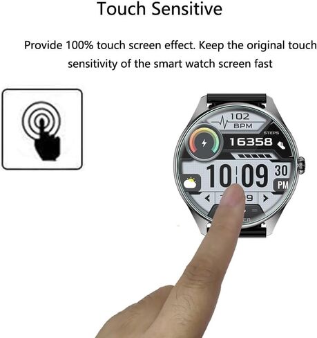 for iBesi Smart Watch VWY27 Screen Protector 1.43", Anti-Scratch in Kuwait