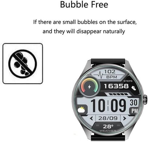 for iBesi Smart Watch VWY27 Screen Protector 1.43", Anti-Scratch in Kuwait