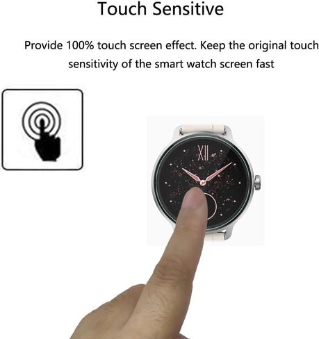 for Yoever Smart Watch DR03 Screen Protector 1.27", Anti-Scratch in Kuwait