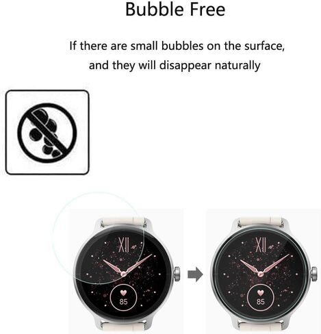 for Yoever Smart Watch DR03 Screen Protector 1.27", Anti-Scratch in Kuwait