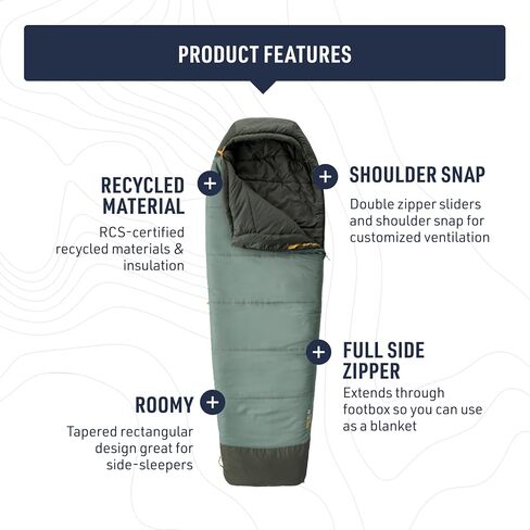 Sea to Summit Boab Synthetic 2-Season Sleeping Bag, 30-Degree, Regular in Saudi Arabia