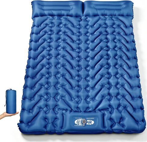 Double Sleeping Pad for Camping, 2 Person Air Mattress in Kuwait