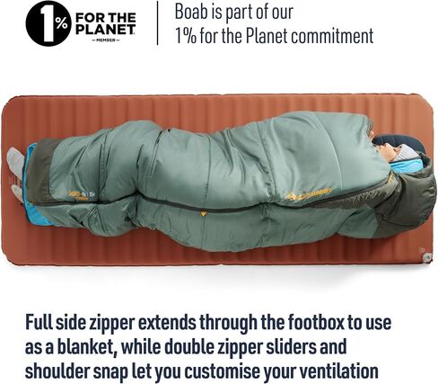 Sea to Summit Boab Synthetic 2-Season Sleeping Bag, 30-Degree, Regular in Saudi Arabia