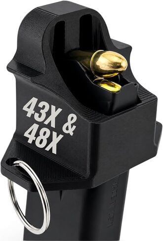 Magazine Speed Loader for Glock 43X & 48X 9mm | 2-Pack | Made in The USA in Saudi Arabia