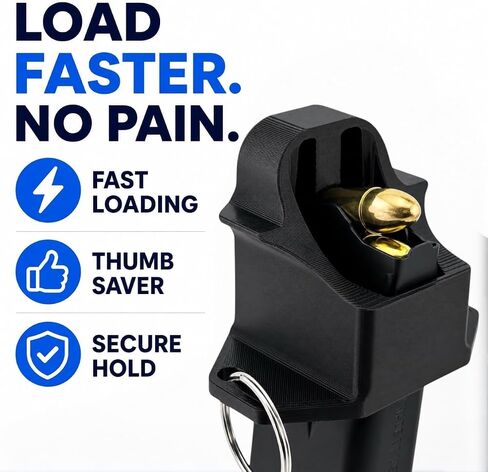 Magazine Speed Loader for Glock 43X & 48X 9mm | 2-Pack | Made in The USA in Saudi Arabia