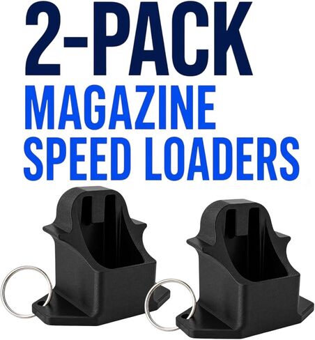 Magazine Speed Loader for Glock 43X & 48X 9mm | 2-Pack | Made in The USA in Saudi Arabia