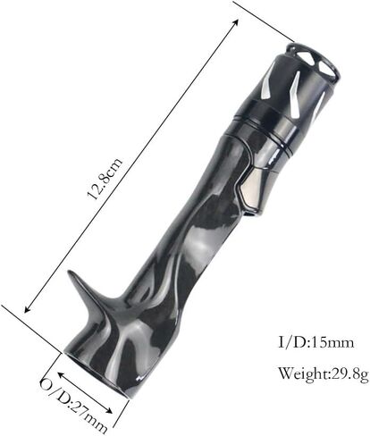 1pcs New Carbon Fiber Spinning Reel Seat Casting Reel Seat Fishing Rod Building Component Rod DIY Repair Accessores in Kuwait