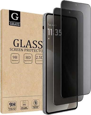 [2-Pack] Privacy Screen Protector for Motorola Moto Razr Fold, Anti-Spy 3D Curve Edge 9H Hardness Tempered Glass Screen Protectors for Moto Razr Fold in Kuwait