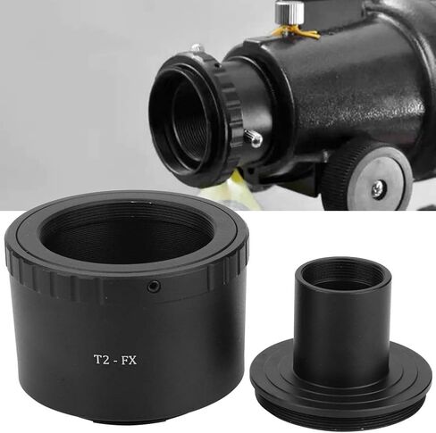 Metal Microscope Adapter Ring for Fuji FX Mount Camera with M42 Mount for Recording Images, Heavy Duty Material, for Microscope Lovers in Kuwait