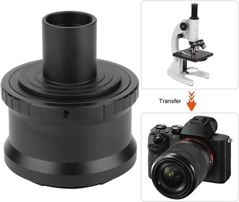 Durable T2-NEX Camera Microscope Adapter for NEX Mount, High Quality Aluminum Alloy Material, Suitable for Most Microscope Eyepieces in Kuwait