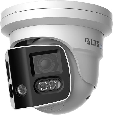 Pro-X IP Camera, 2x4MP Duo Splicing, 180° Wide Angle, EPTZ, IMD, Sound/Light Alarm in Kuwait