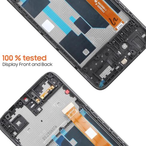 for TCL K24 Screen Replacement for TCL K24 T434D T434W LCD Display Touch Digitizer with Frame Assembly Repair Parts in Kuwait