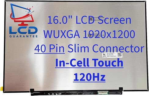 Laptop Screen Replacement for Lenovo 21US0004US 16" WUXGA 120Hz Touch in-Cell in Saudi Arabia