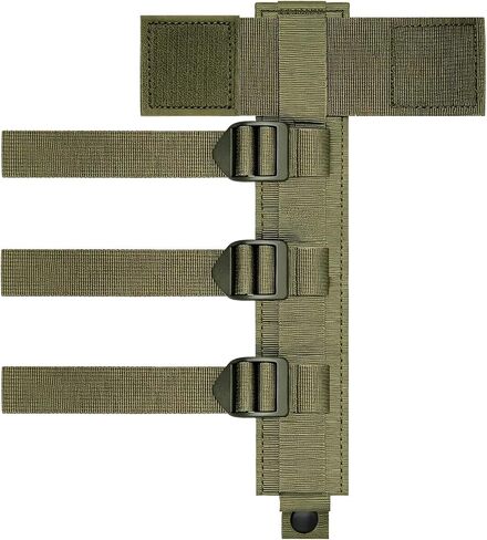 MOLLE Knife Sheath 500D Nylon Tactical Axe Hatchet Holder for Vest & Backpack, Adjustable EDC Tool Organizer Pouch for Flashlight Water Bottle 1 in Saudi Arabia