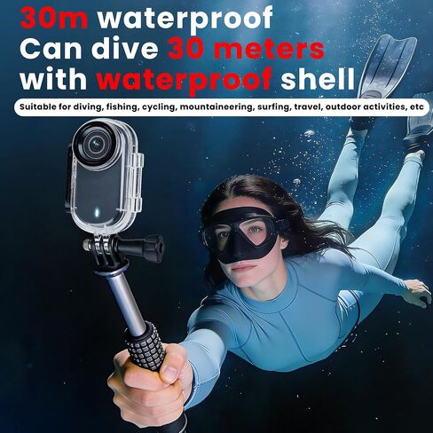 4K Mini Body Camera, Thumb‑Sized, Waterproof Case in Saudi Arabia