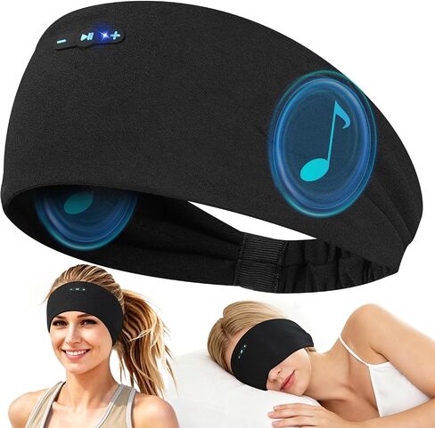 2-in-1 Sleep Headphones Bluetooth 6.0 Headband in Kuwait