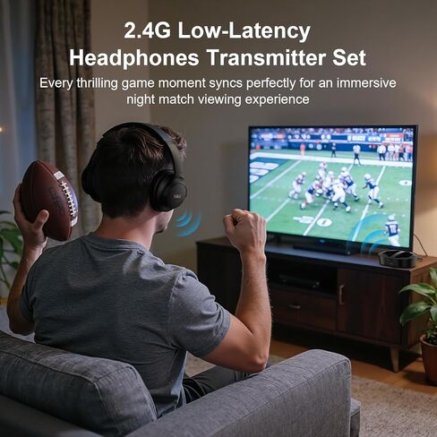 1Mii ClearLinkTV H3 Wireless Headphones for TV Watching for Seniors in Kuwait