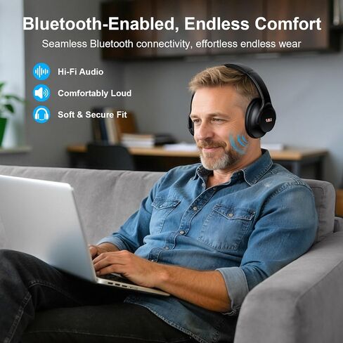 1Mii ClearLinkTV H3 Wireless Headphones for TV Watching for Seniors in Kuwait