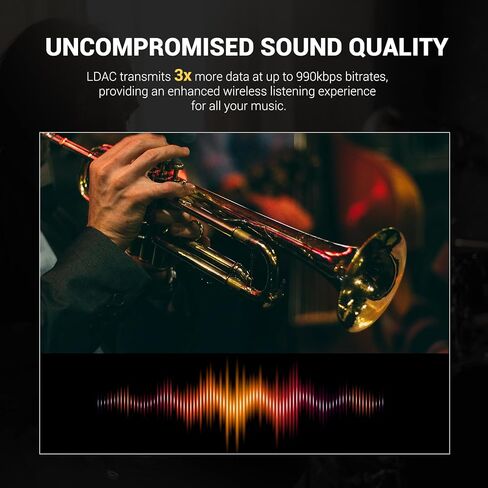 OneOdio Focus A5 Wireless Headphones, LDAC, 75H, Low Latency Game Mode in Kuwait