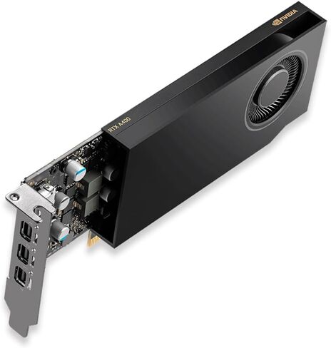 PNY Technology VCNRTXA400ATX-PB NVIDIA Quadro RTX A400 4GB GDDR6 64-Bit Video Card in Kuwait