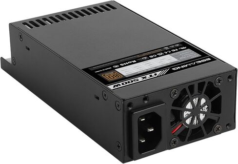 500W 1U/Flex ATX/Mini ITX Power Supply, 80+ Bronze Certified Fully Modular Active PFC Full Range 90-264V PSU, Suitable for Mini Server NAS HTPC Rackmount PSU in Kuwait
