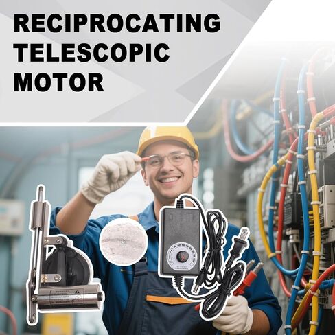 Reciprocating Telescopic Motor 39mm Stroke 2 kg Thrust 60mm Cup in Kuwait