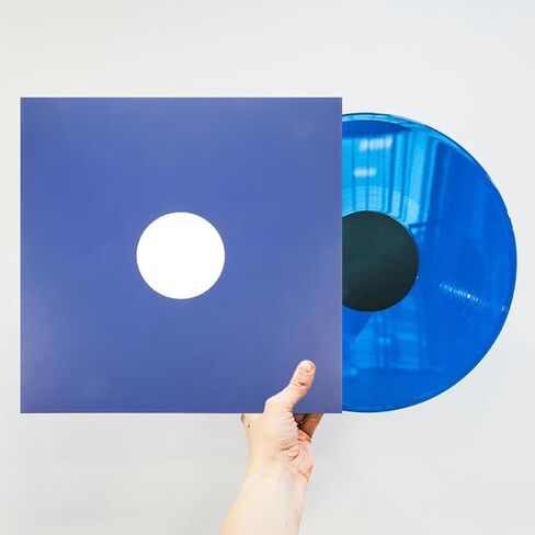 5pcs Protective Vinyl Record Sleeves for 12-inch Albums, Paper Material Anti-Fingerprint and Easy to Open Features, for Vinyl Record Collection Storage and Preservation in Kuwait