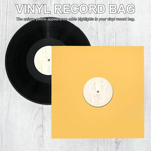 Uonlytech 10pcs Vinyl Record Outer Sleeve Kraft Paper Protective Cover for Vinyl Records and Prevent Dirt for Collectors in Kuwait