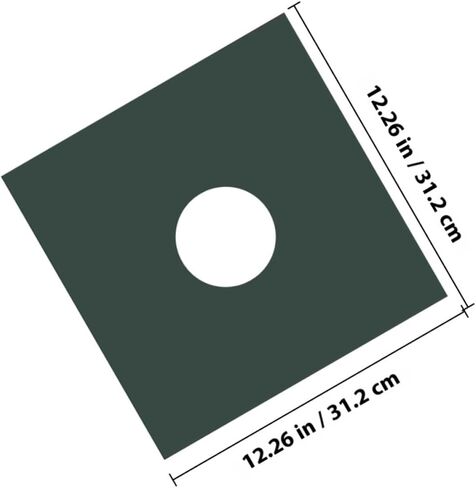 BESTYASH 5pcs Protective Vinyl Record Sleeves for 12 Inch Albums Made of Paper Easy to Open Vinyl Record Storage Bags and Album Cover Preservation in Kuwait