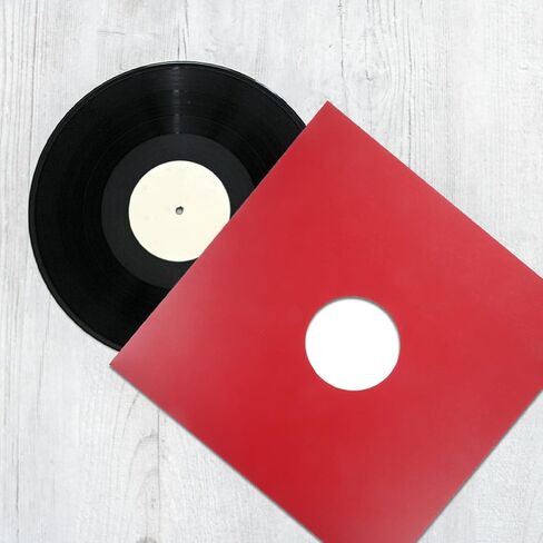 BESTYASH 5pcs Protective Vinyl Record Sleeves for 12 Inch Albums Made of Paper Easy to Open Vinyl Record Storage Bags and Album Cover Preservation in Kuwait