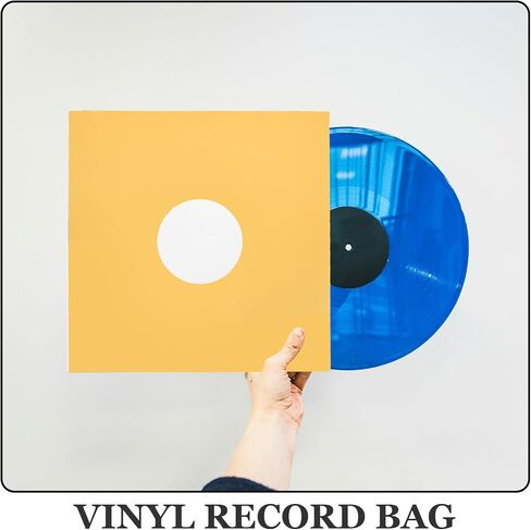 HEMOTON 10pcs Vinyl Record Outer Sleeve Kraft Paper Album Sleeve Cover for Vinyl Records Easy to Use and Provides Collection Uncluttered Look for Media Storage in Kuwait