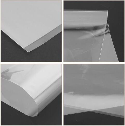 HEMOTON Vinyl Record Outer Sleeves and Easy Sealing Plastic Material with Self-Adhesive Design 25pcs for Standard Vinyl Record Storage and Protection in Kuwait