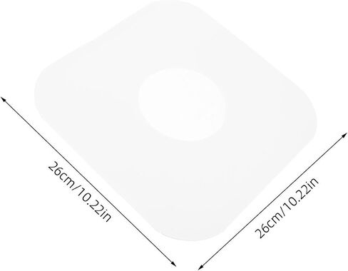 NUOBESTY 4pcs Inch White Paper Vinyl Record Sleeves with Double Layer Plastic Inner Lining for Extra Protection and Dust Prevention, Portable Kraft Record Covers for Storing and Protecting in Kuwait