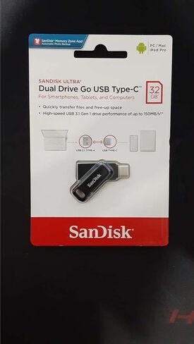 SanDisk Ultra Dual Drive Go USB Type-C Flash Drive 32GB in Kuwait