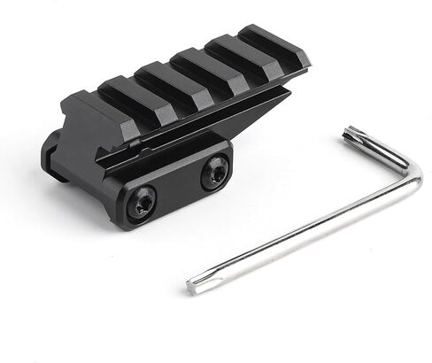 5 Slots Picatinny Rail Riser Mount, Mini Optic Riser Mount for Red Dot in Saudi Arabia