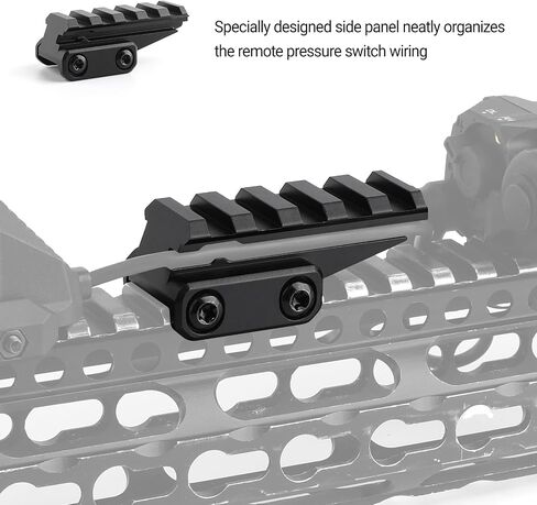 5 Slots Picatinny Rail Riser Mount, Mini Optic Riser Mount for Red Dot in Saudi Arabia