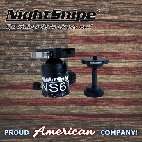 BOG DeathGrip Ball Head Conversion Kit | Ball Head Adapter + NS67 Ball Head | for use with BOG DeathGrip Tripod in Kuwait