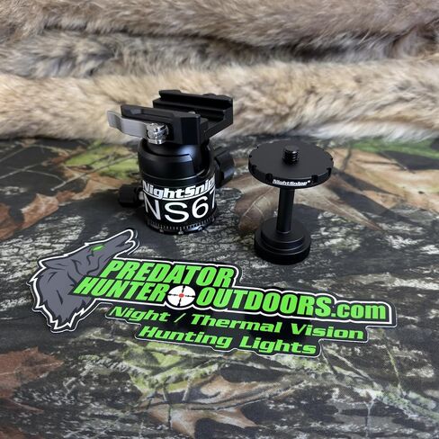 BOG DeathGrip Ball Head Conversion Kit | Ball Head Adapter + NS67 Ball Head | for use with BOG DeathGrip Tripod in Kuwait