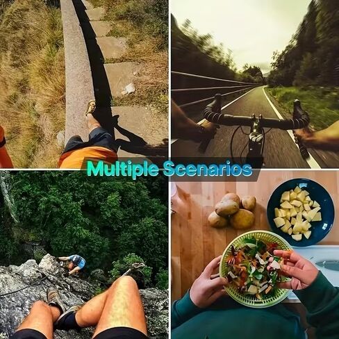 6-Piece Sports Camera Kit: Suitable for GoPro/Phone/Osmo and Other Action Cameras Phone Holder Accessories in Kuwait